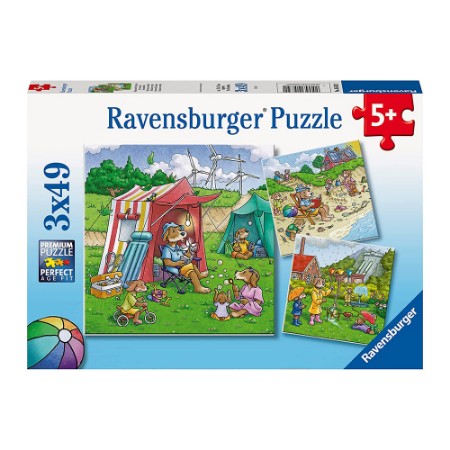 Ravensburger Ricarica le Energie 3 Puzzle da 49 pezzi