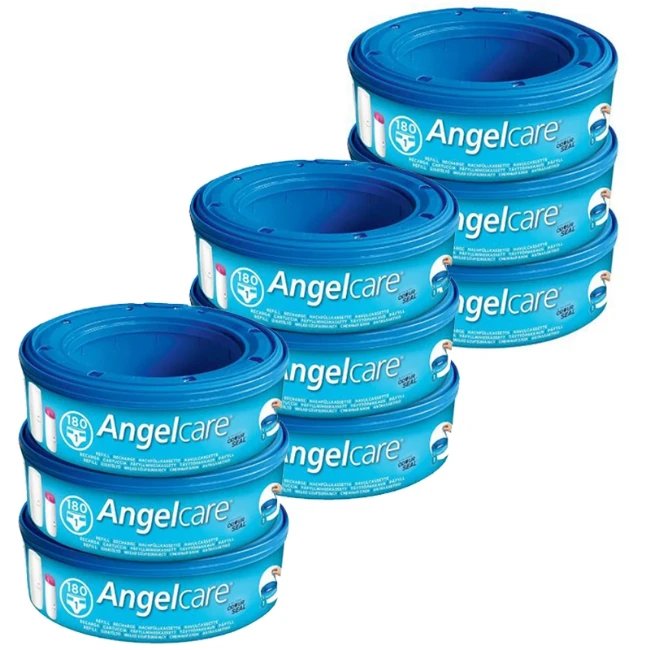 DYDHRER Ricariche Per Secchio Pannolini - 9 Cassette - Compatibile Tommee Tippee - Foto 2