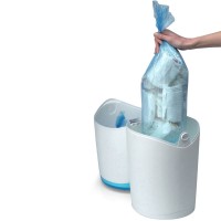 Ricarica Mangiapannolini 12 Pezzi - Sacchetti Addensati 4.5m, Compatibile Con Litter Locker E AngelCare - Foto 2