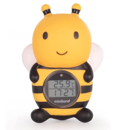 Miniland Termometro per Acqua Thermo Barth Bagnetto Neonato - Bee di Miniland