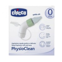 Chicco Aspiratore Nasale Physioclean con Beccuccio Morbido 0m+ di Chicco