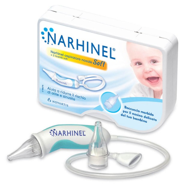 Novartis Aspiratore Nasale Narhinel + 2 Ricambi Soft di Novartis