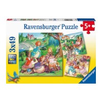 Ravensburger Piccole Principessine 3 Puzzle da 49 pezzi
