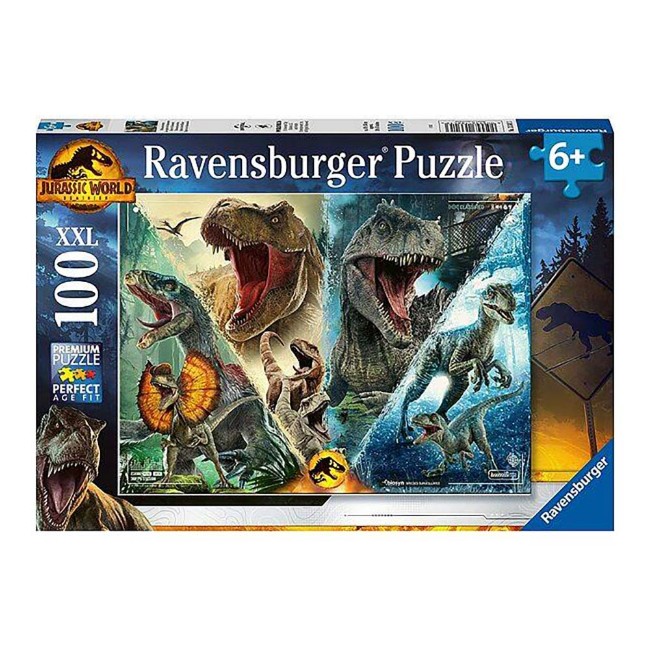 Ravensburger Puzzle Jurassic World 100 pezzi XXL
