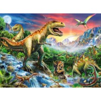 Ravensburger Puzzle L'Era dei Dinosauri 100 pezzi XXL