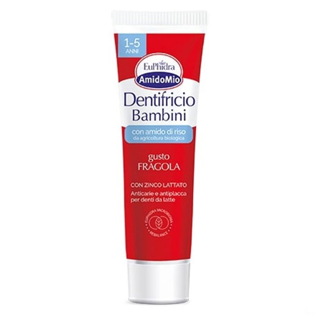 Euphidra Dentifricio Bambini Anticarie 1-5 Anni - Fragola di Euphidra