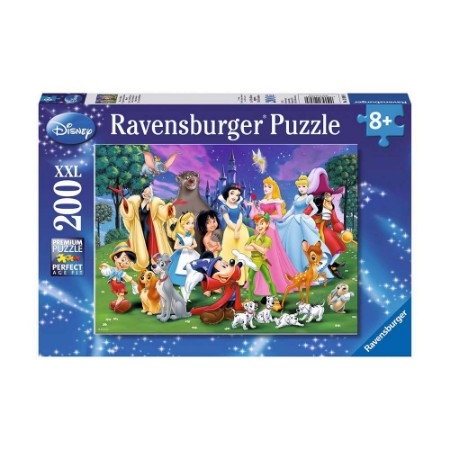Ravensburger Puzzle Amici di Disney 200 pezzi XXL