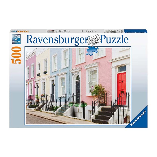 Ravensburger Puzzle Case Colorate Londinesi 500 pezzi