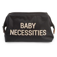 Childhome Beauty Case Baby Necessities per Neonato Nero di Childhome
