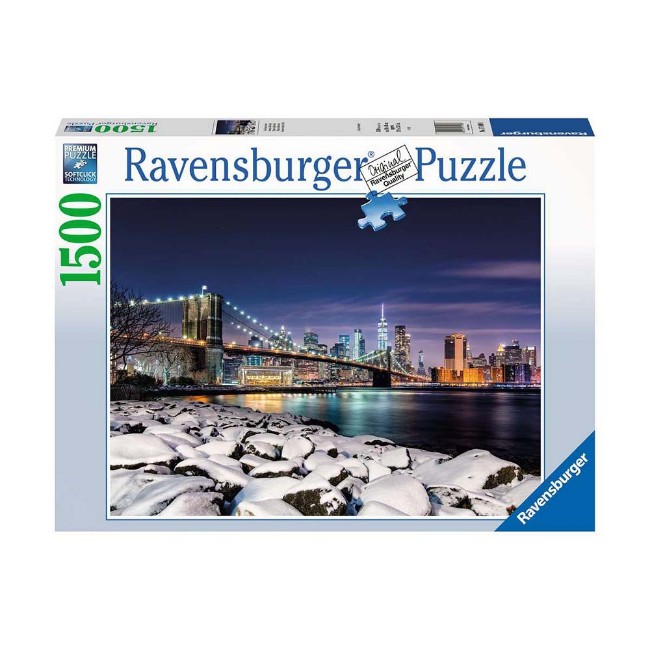 Ravensburger Puzzle Inverno a New York 1500 pezzi