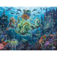 Ravensburger Puzzle La Magia degli Abissi 2000 pezzi