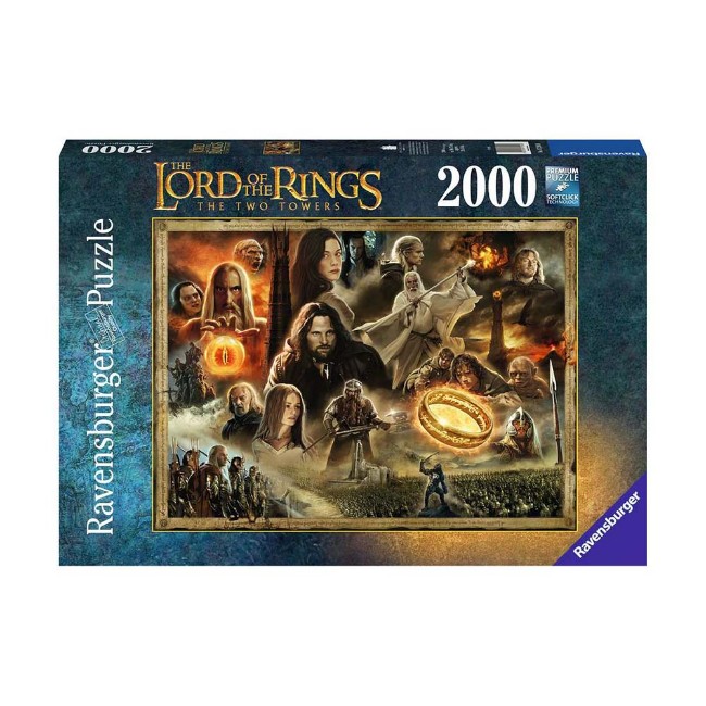 Ravensburger Puzzle Il Signore degli Anelli - Le Due Torri 2000 pezzi