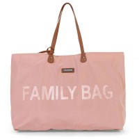 Childhome Family Bag Borsa Weekend Capiente con Rosa di Childhome