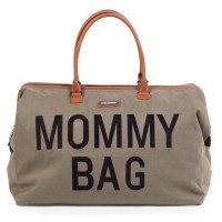 Childhome Mommy Bag Ampia Borsa Fasciatoio con Materassino per il Cambio Kaki di Childhome