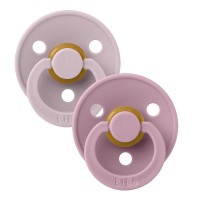 CIUCCIO BIBS Colour Night - 2 Pezzi, Lattice Naturale, Senza BPA, Misura 2 (6-18 Mesi), Fluorescente - Foto 4