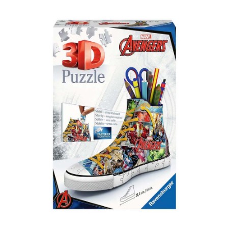 Ravensburger 3D Puzzle Marvel Avengers Sneaker 108 pezzi