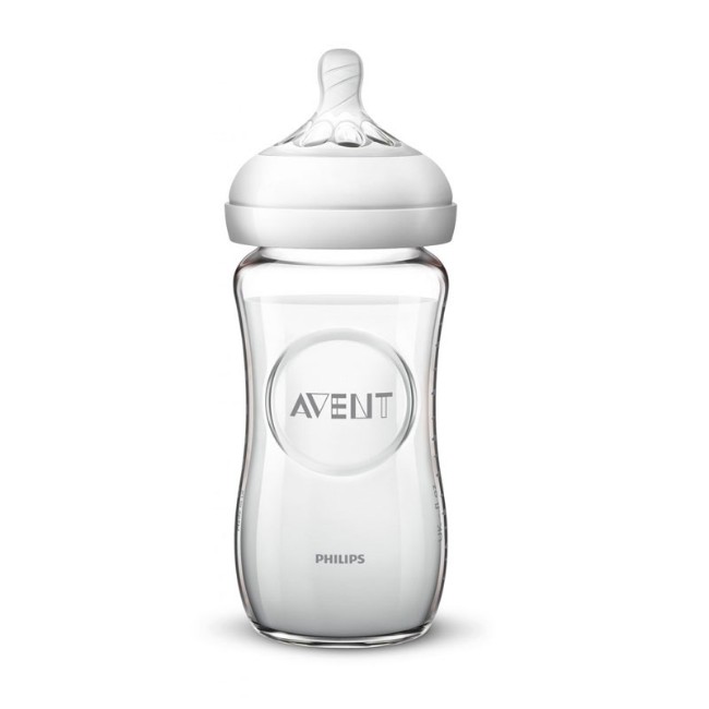 Philips Avent Natural Biberon in Vetro 240ml di Philips Avent