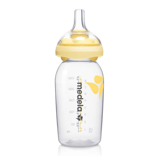 Medela Biberon Calma con Poppatoio per Latte Materno 250ml di Medela