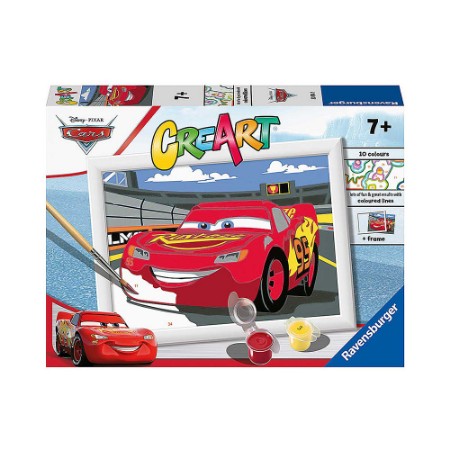 Ravensburger CreArt Serie E Licensed Disney Pixar Cars: Lightning McQueen