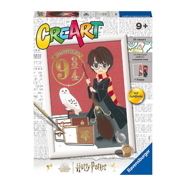 Ravensburger CreArt Serie D Licensed Harry Potter: Partenza per Hogwarts