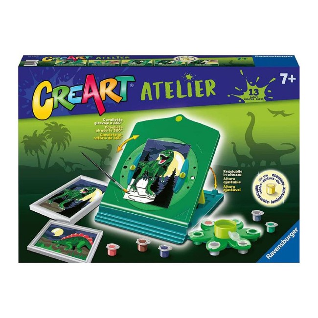 Ravensburger CreArt Atelier - Dinosauri
