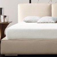 Preziosa Luxury Home Completo Letto Perlier Matrimoniale Tinta Unita in Cotone 