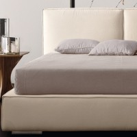 Preziosa Luxury Home Completo Letto Perlier Matrimoniale Tinta Unita in Cotone 
