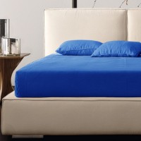 Preziosa Luxury Home Completo Letto Perlier Matrimoniale Tinta Unita in Cotone 
