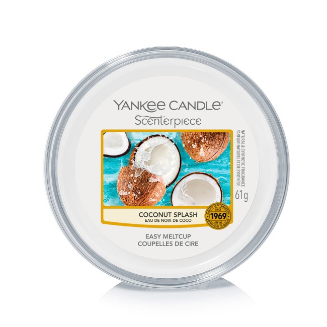 Paniate - Yankee Candle Scenterpiece Easy MeltCup Ricarica Diffusore  Elettrico Coconut Splash 24 Ore