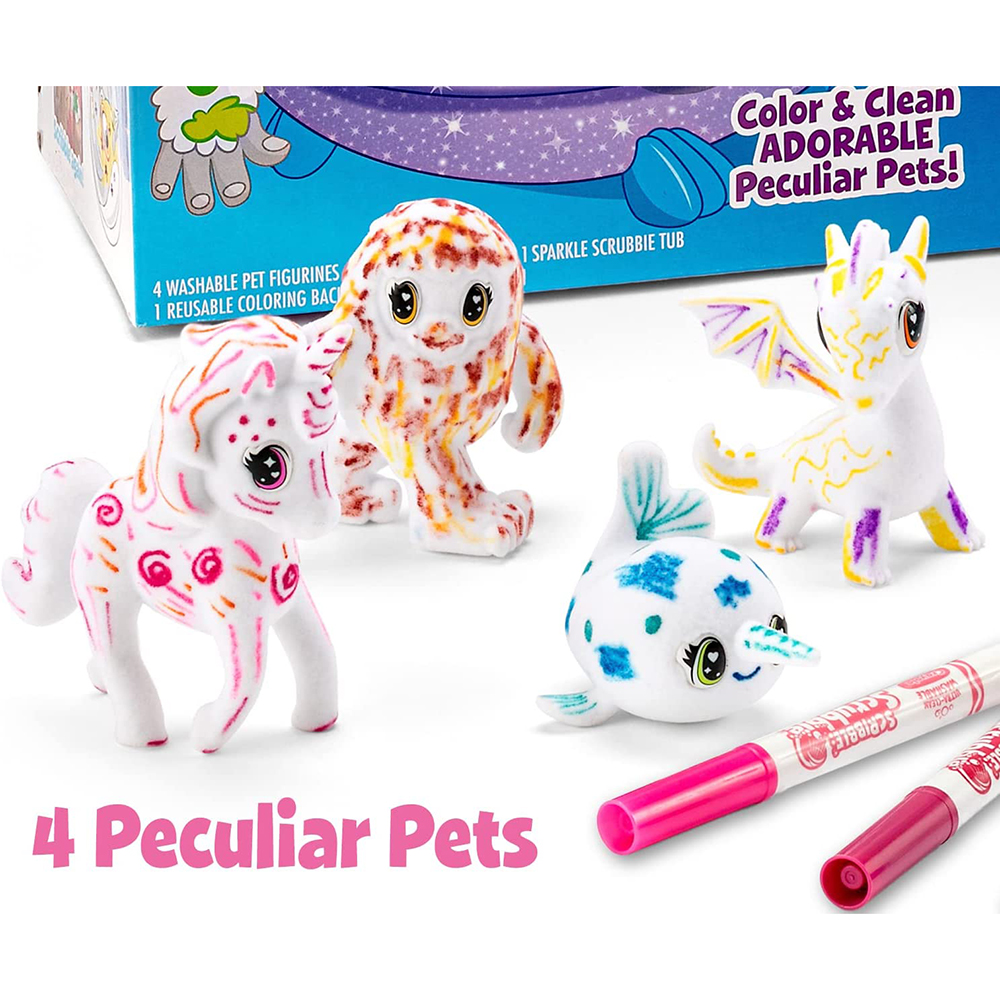 CRAYOLA Washimals Pets - Set Cuccioli Da Colorare E Lavare Con Vasca Funzionante - Foto 6