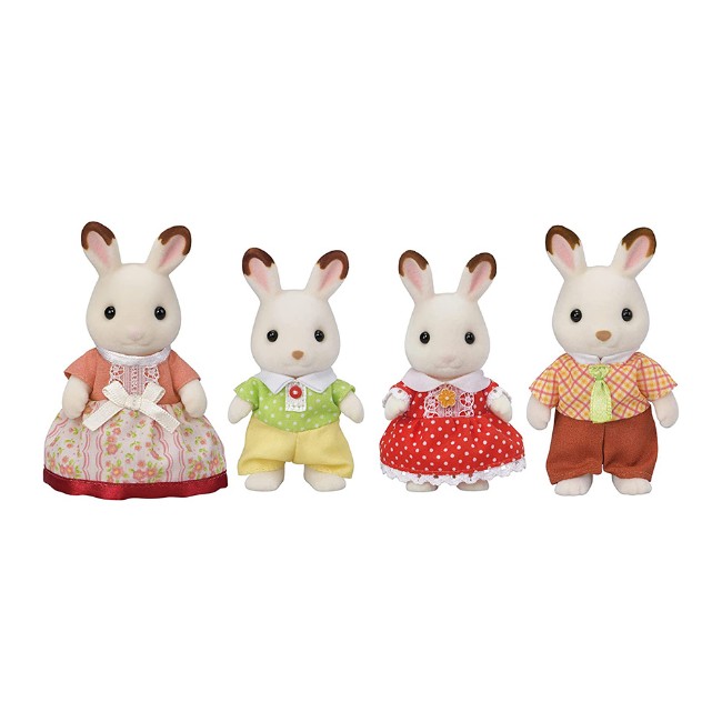 Sylvanian Families Famiglia Coniglio Cioccolato 5655