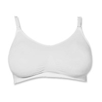 Medela Reggiseno Gravidanza e Allattamento Keep Cool Ultra Traspirante Bianco di Medela