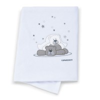 Foppapedretti Copertina Dolcestella in Pile per Lettino 145x95cm Bianco di Foppapedretti