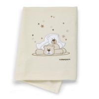 Foppapedretti Copertina Dolcestella in Pile per Lettino 145x95cm Bianco di Foppapedretti