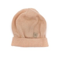 Bamboom Capello a Maglia in Bambù Organico per Neonato 0-6 mesi - Rosa