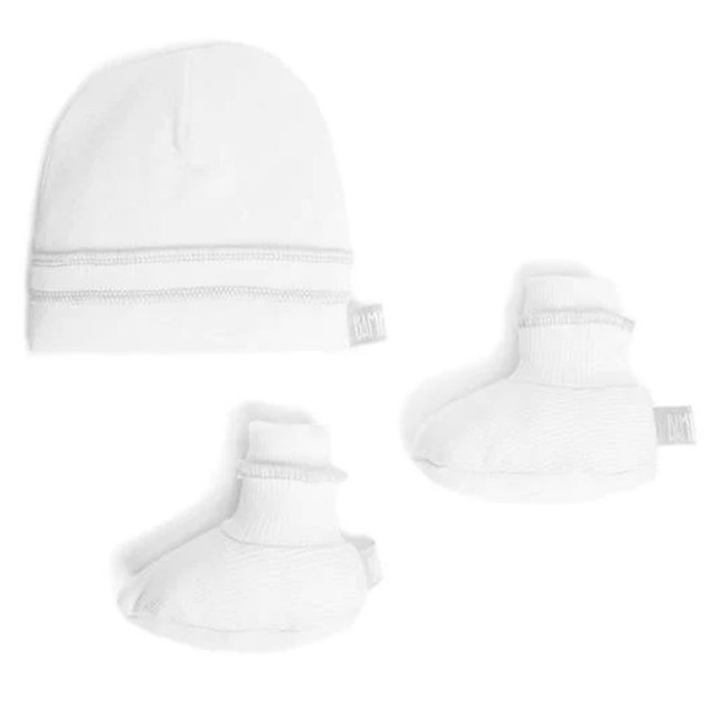Bamboom Set Neonato con Cappellino e Scarpine di Bamboom