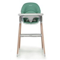 Foppapedretti Seggiolone Baby Sedia Bonito 2in1 in Legno Faggio - max 6 anni Green