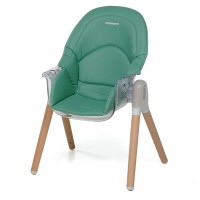 Foppapedretti Seggiolone Baby Sedia Bonito 2in1 in Legno Faggio - max 6 anni Green di Foppapedretti