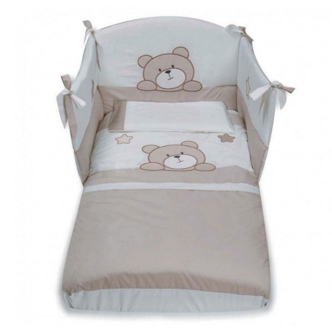 Paniate Pali Set Completo 3pz Piumone Imbottito, Federa e