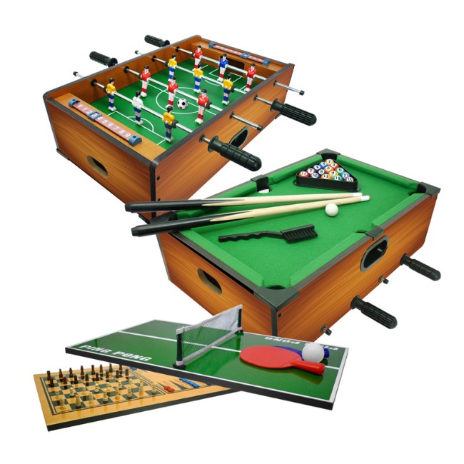 Sport One Mini Calcetto + Biliardo 6 in 1 da Tavolo