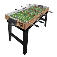 Sport One Tavolo 4 in 1 Maxi 4 vs 4 Calcetto, Ping Pong, Carambola, Hockey