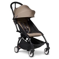 Babyzen Passeggino Yoyo2 con Telaio Nero Ultracompatto Taupe di Babyzen
