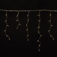 Prequ Tenda Luminosa Stalattiti, 72 led, 2,2 metri, Luce Calda