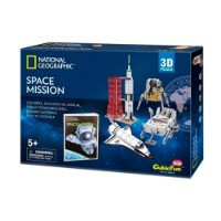 Cubic Fun 3D Puzzle National Geographic Space Mission 80 pezzi