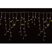 Prequ Tenda Luminosa, 180 mega led, 3,6 metri, Luce Calda, Giochi Luce, Memory Controller, Prolungabile, Cavo Bianco