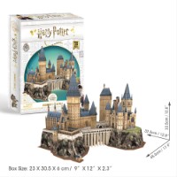 Cubic Fun 3D Puzzle Wizarding World Harry Potter Hogwarts Castle Mini Set 197 pezzi