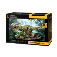Cubic Fun 3D Puzzle National Geographic T-Rex 52 pezzi
