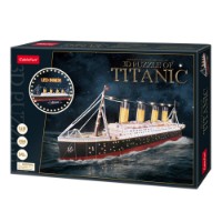 Cubic Fun 3D Puzzle Navi LED Titanic 266 pezzi