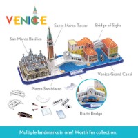 Cubic Fun 3D Puzzle City Line Venezia 126 pezzi