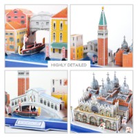Cubic Fun 3D Puzzle City Line Venezia 126 pezzi